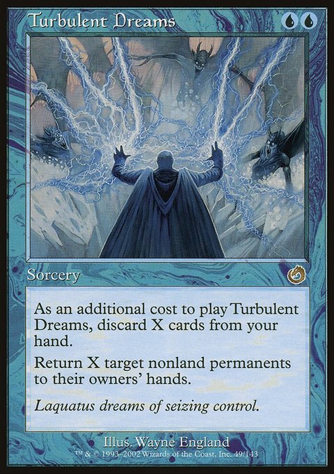 Turbulent Dreams, Torment #49, Magic: The Gathering card
