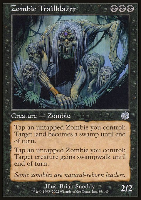 Zombie Trailblazer, Torment #89, Magic: The Gathering card