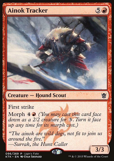 Ainok Tracker, Ugin's Fate #96, Magic: The Gathering card