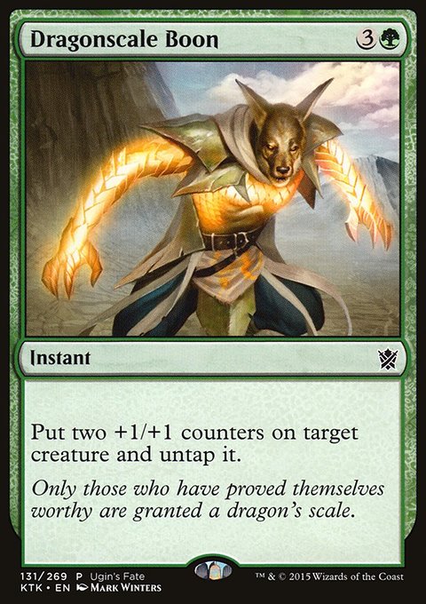 Dragonscale Boon, Ugin's Fate #131, Magic: The Gathering card