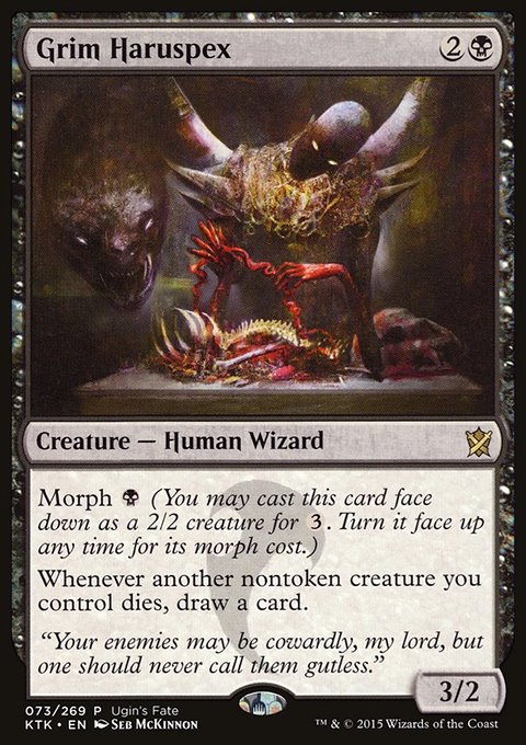 Grim Haruspex, Ugin's Fate #73, Magic: The Gathering card
