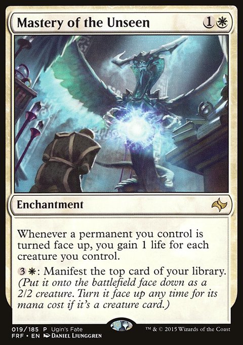 Mastery of the Unseen, Ugin's Fate #19, Magic: The Gathering card