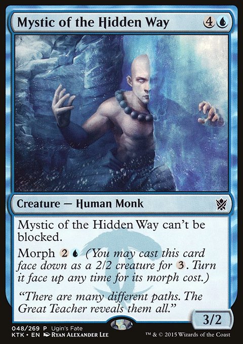 Mystic of the Hidden Way, Ugin's Fate #48, Magic: The Gathering card