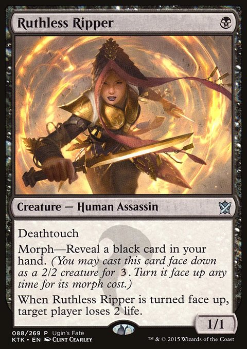 Ruthless Ripper, Ugin's Fate #88, Magic: The Gathering card