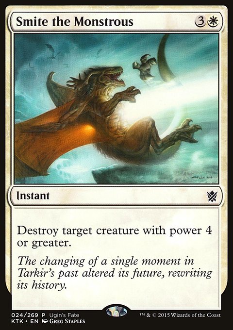 Smite the Monstrous, Ugin's Fate #24, Magic: The Gathering card