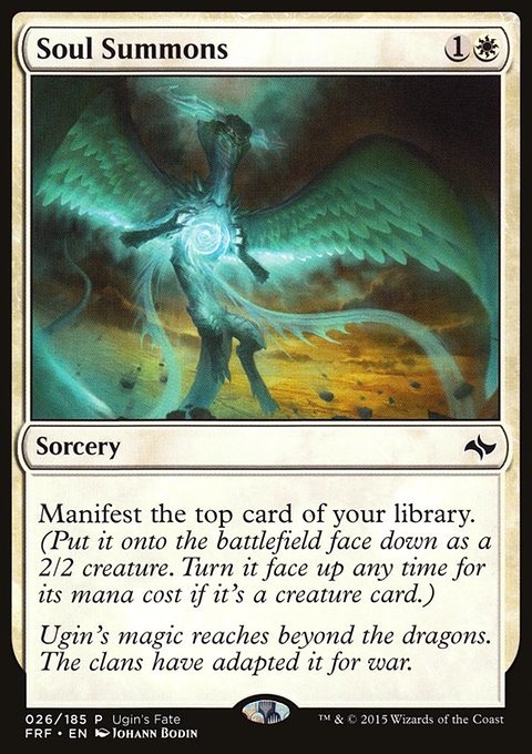 Soul Summons, Ugin's Fate #26, Magic: The Gathering card