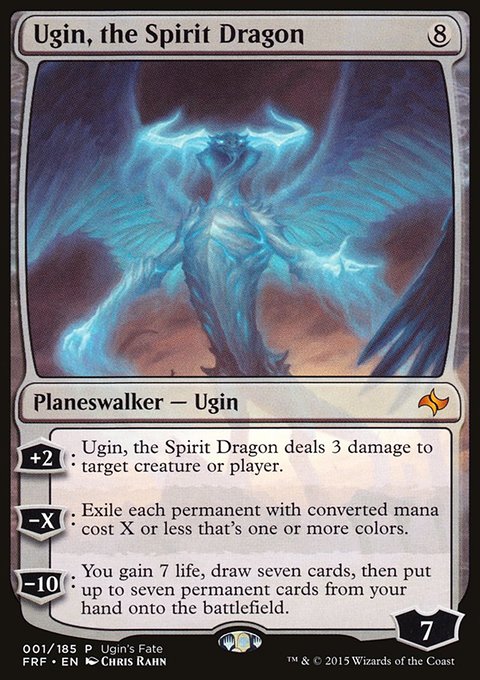 Ugin, the Spirit Dragon, Ugin's Fate #1, Magic: The Gathering card