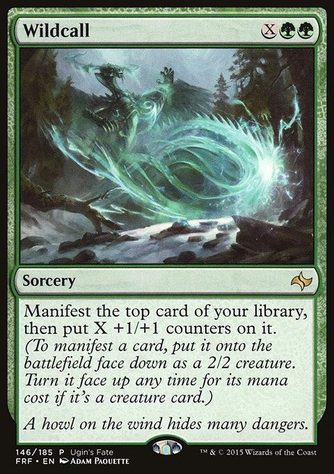 Wildcall, Ugin's Fate #146, Magic: The Gathering card