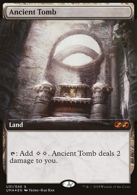 Ancient Tomb, Ultimate Box Topper #U31, Magic: The Gathering card