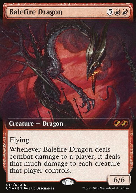 Balefire Dragon, Ultimate Box Topper #U14, Magic: The Gathering card