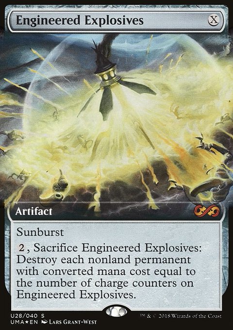 Engineered Explosives, Ultimate Box Topper #U28, Magic: The Gathering card