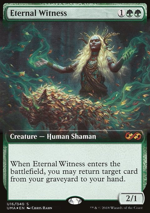Eternal Witness, Ultimate Box Topper #U16, Magic: The Gathering card