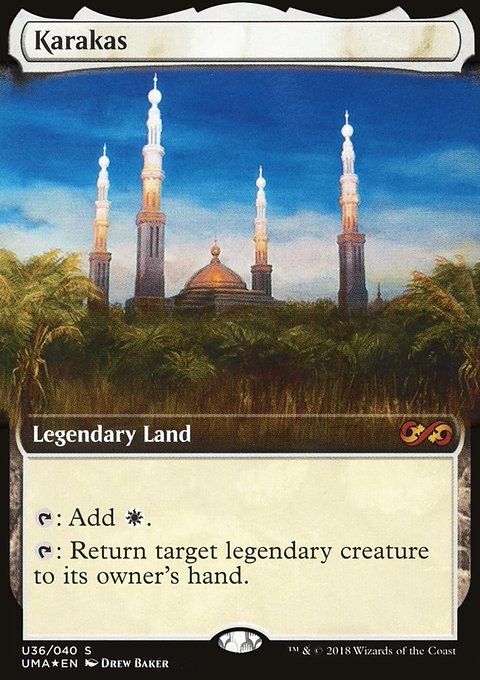 Karakas, Ultimate Box Topper #U36, Magic: The Gathering card