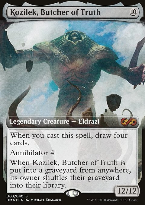 Kozilek, Butcher of Truth, Ultimate Box Topper #U3, Magic: The Gathering card