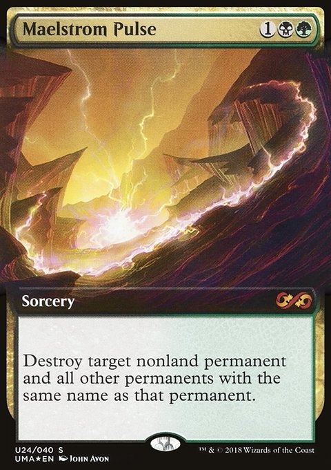 Maelstrom Pulse, Ultimate Box Topper #U24, Magic: The Gathering card