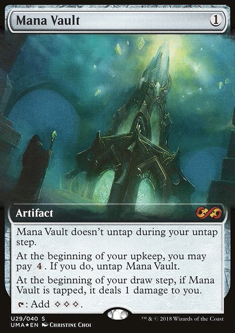Mana Vault, Ultimate Box Topper #U29, Magic: The Gathering card