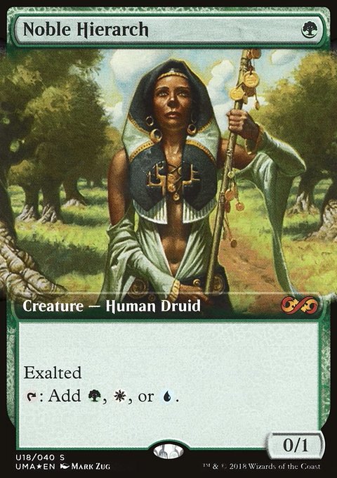 Noble Hierarch, Ultimate Box Topper #U18, Magic: The Gathering card