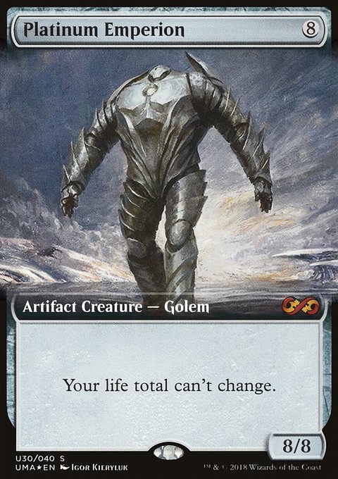 Platinum Emperion, Ultimate Box Topper #U30, Magic: The Gathering card
