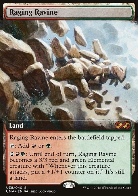 Raging Ravine, Ultimate Box Topper #U38, Magic: The Gathering card