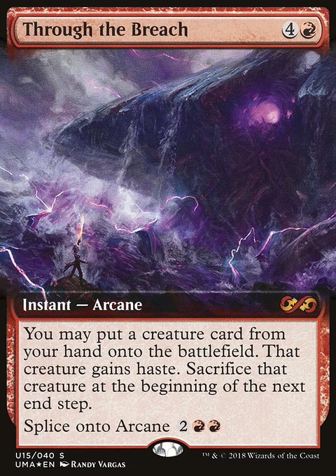 Through the Breach, Ultimate Box Topper #U15, Magic: The Gathering card