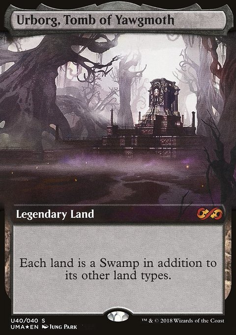 Urborg, Tomb of Yawgmoth, Ultimate Box Topper #U40, Magic: The Gathering card