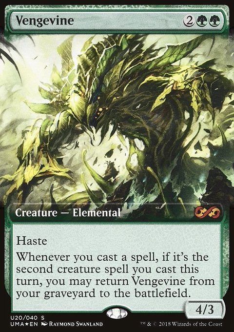 Vengevine, Ultimate Box Topper #U20, Magic: The Gathering card