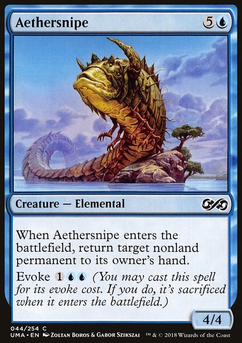 Aethersnipe, Ultimate Masters #44, Magic: The Gathering card