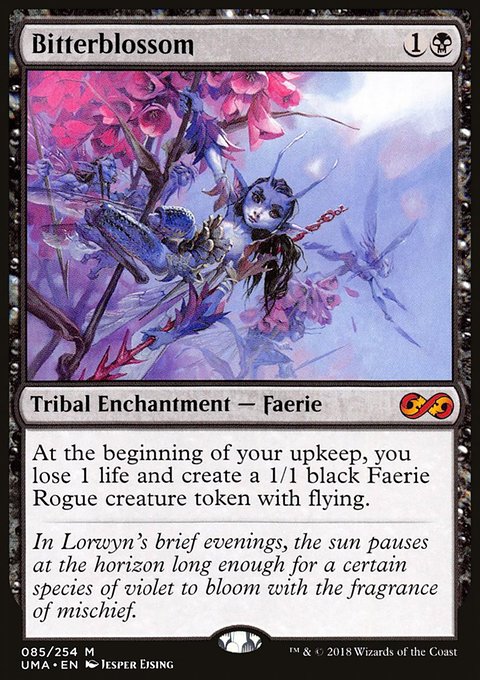 Bitterblossom, Ultimate Masters #85, Magic: The Gathering card