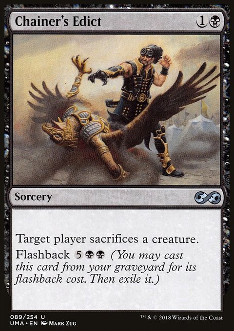 Chainer's Edict, Ultimate Masters #89, Magic: The Gathering card