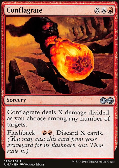 Conflagrate, Ultimate Masters #126, Magic: The Gathering card
