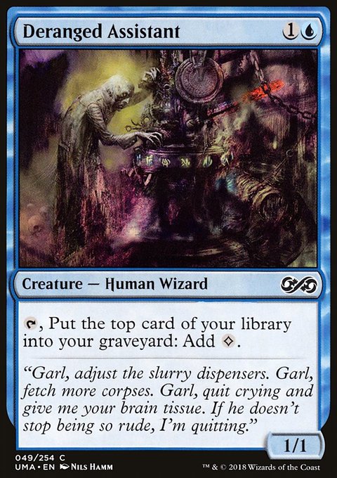 Deranged Assistant, Ultimate Masters #49, Magic: The Gathering card