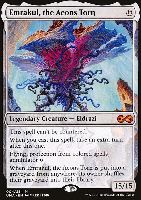 Emrakul, the Aeons Torn, Ultimate Masters #4, Magic: The Gathering card