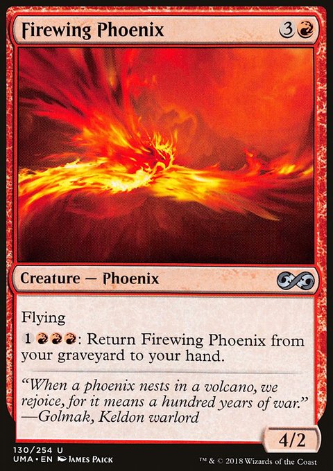 Firewing Phoenix, Ultimate Masters #130, Magic: The Gathering card