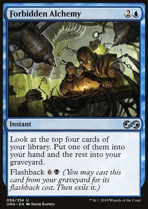 Forbidden Alchemy, Ultimate Masters #56, Magic: The Gathering card