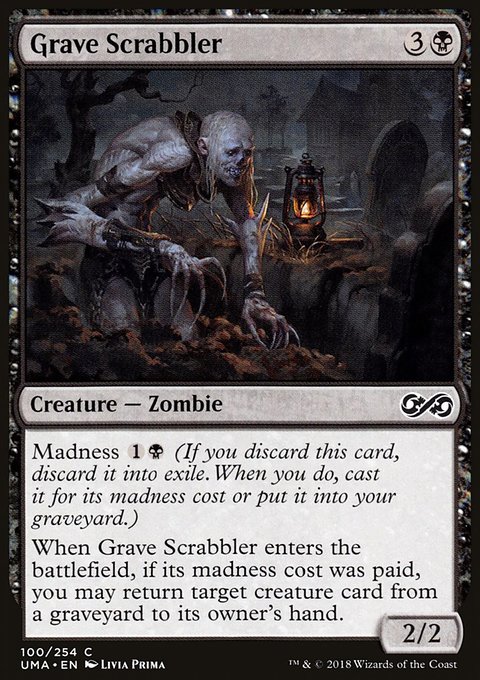 Grave Scrabbler, Ultimate Masters #100, Magic: The Gathering card
