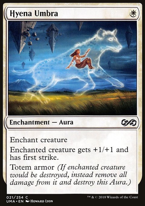 Hyena Umbra, Ultimate Masters #21, Magic: The Gathering card