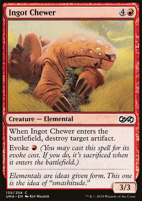 Ingot Chewer, Ultimate Masters #135, Magic: The Gathering card