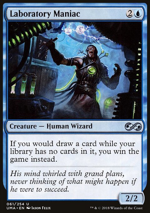 Laboratory Maniac, Ultimate Masters #61, Magic: The Gathering card