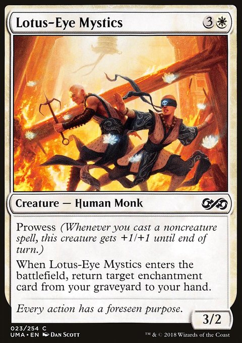 Lotus-Eye Mystics, Ultimate Masters #23, Magic: The Gathering card