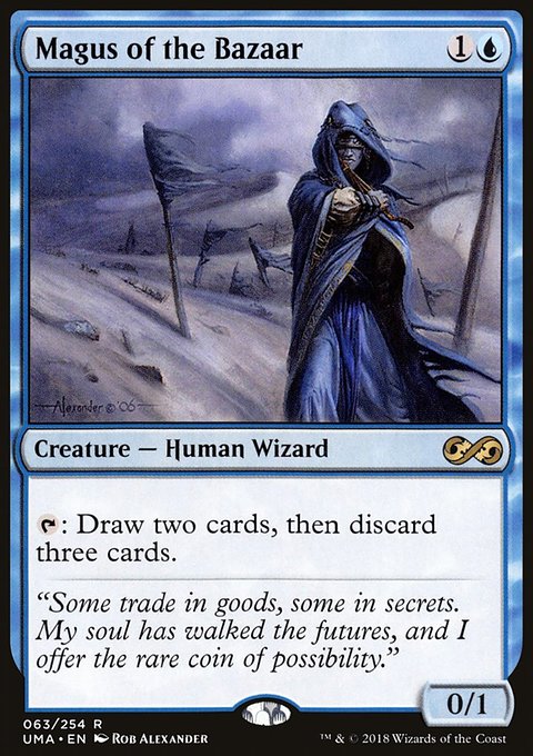 Magus of the Bazaar, Ultimate Masters #63, Magic: The Gathering card