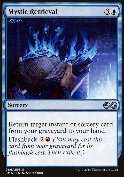 Mystic Retrieval, Ultimate Masters #66, Magic: The Gathering card