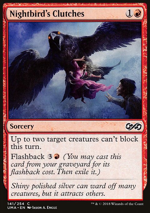 Nightbird's Clutches, Ultimate Masters #141, Magic: The Gathering card
