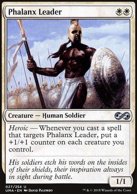 Phalanx Leader, Ultimate Masters #27, Magic: The Gathering card