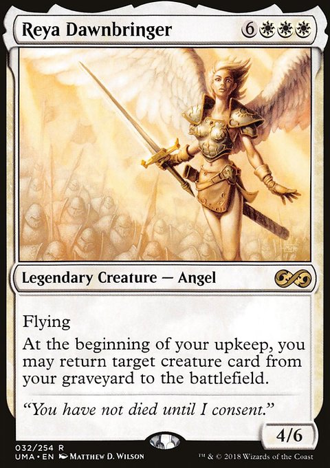 Reya Dawnbringer, Ultimate Masters #32, Magic: The Gathering card