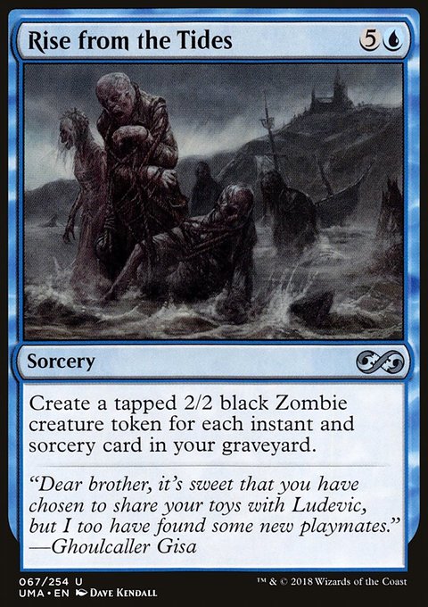 Rise from the Tides, Ultimate Masters #67, Magic: The Gathering card