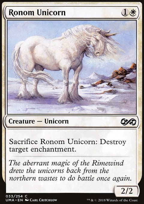 Ronom Unicorn, Ultimate Masters #33, Magic: The Gathering card