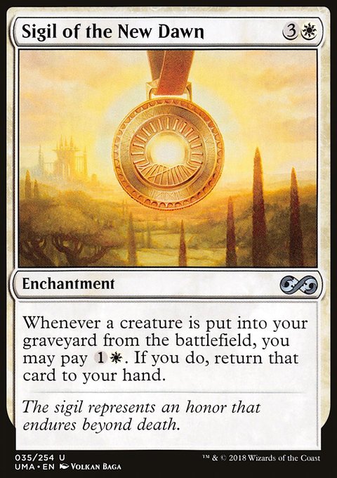 Sigil of the New Dawn, Ultimate Masters #35, Magic: The Gathering card