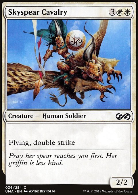 Skyspear Cavalry, Ultimate Masters #36, Magic: The Gathering card
