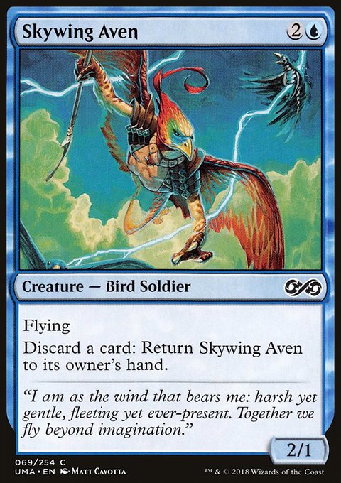 Skywing Aven, Ultimate Masters #69, Magic: The Gathering card