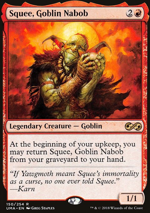 Squee, Goblin Nabob, Ultimate Masters #150, Magic: The Gathering card